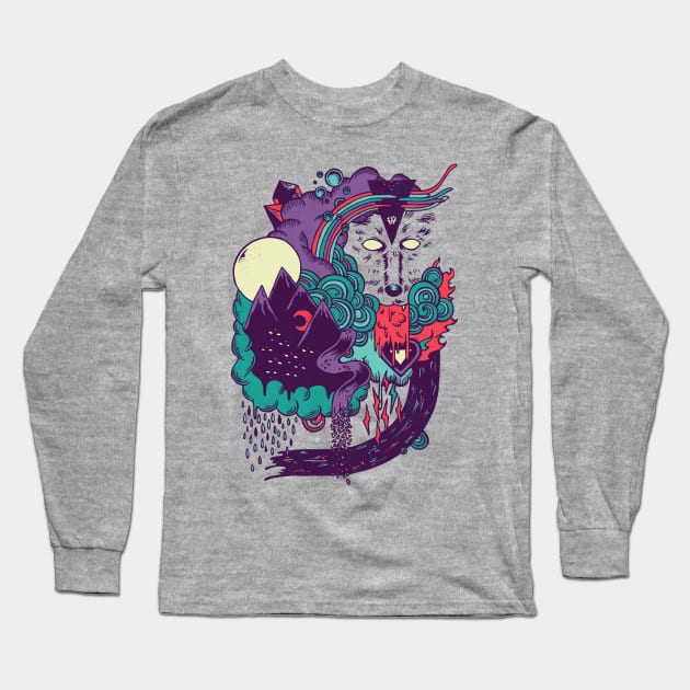 The Leader of the Pack Long Sleeve T-Shirt by againstbound